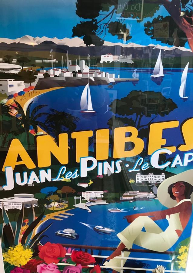 Charmant Appartement Au Coeur De Juan Les Pins อองทีบส์ ภายนอก รูปภาพ